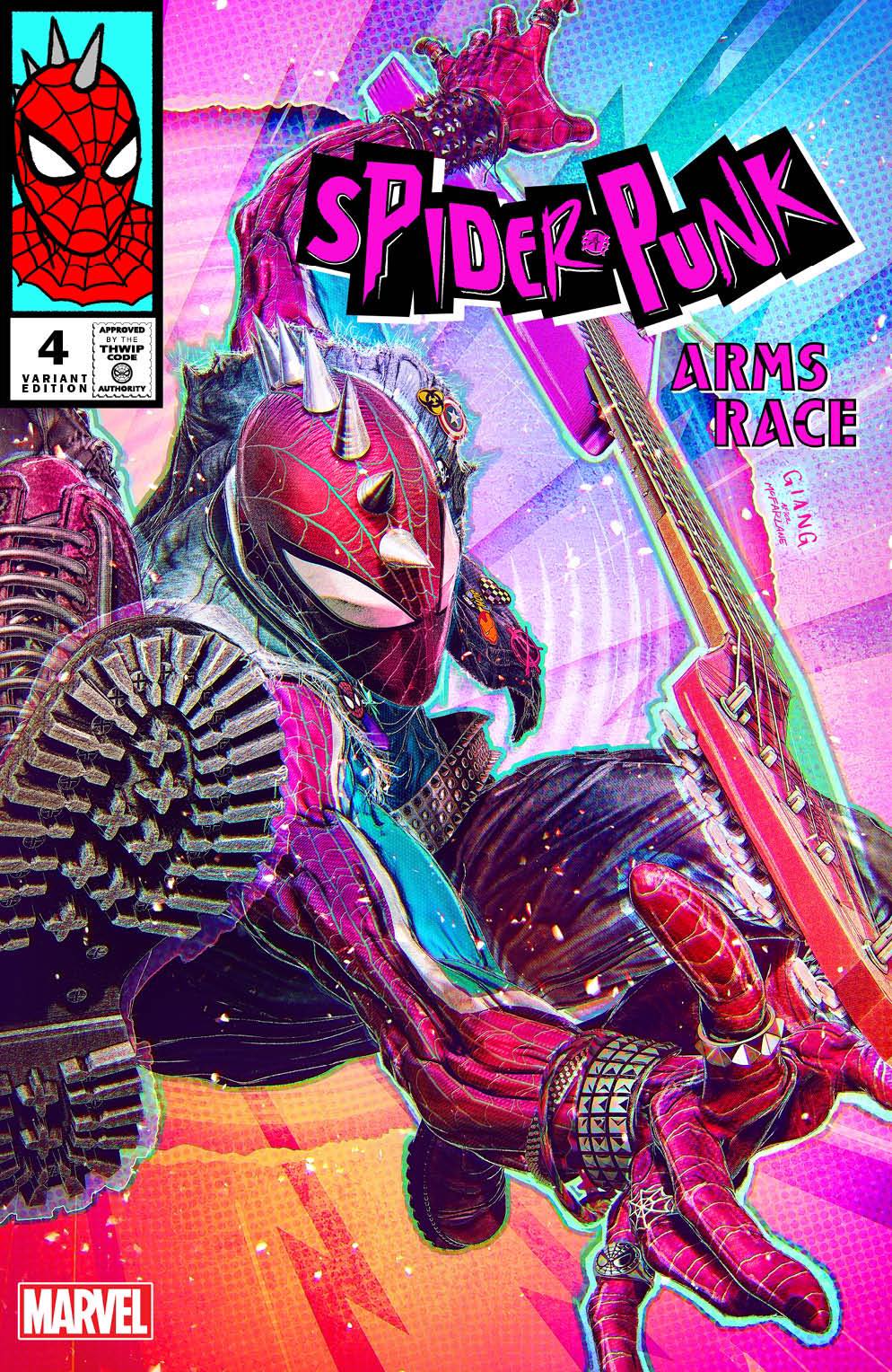Spider-Punk: Arms Race #4 | John Giang Exclusive Variant | RABBIT EXCLUSIVE