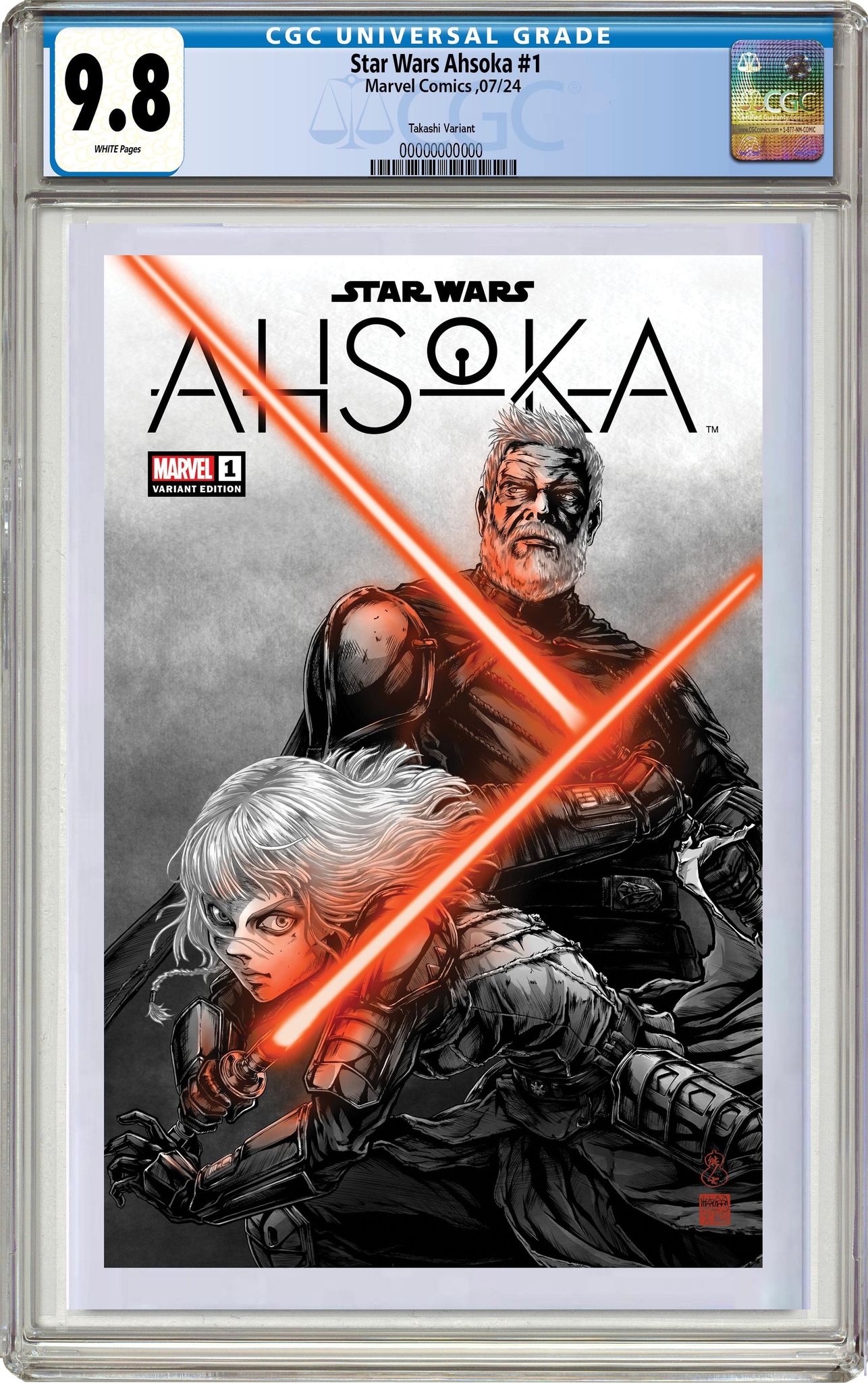 STAR WARS AHSOKA #1 | TAKASHI OKAZAKI LIMITED EDITION