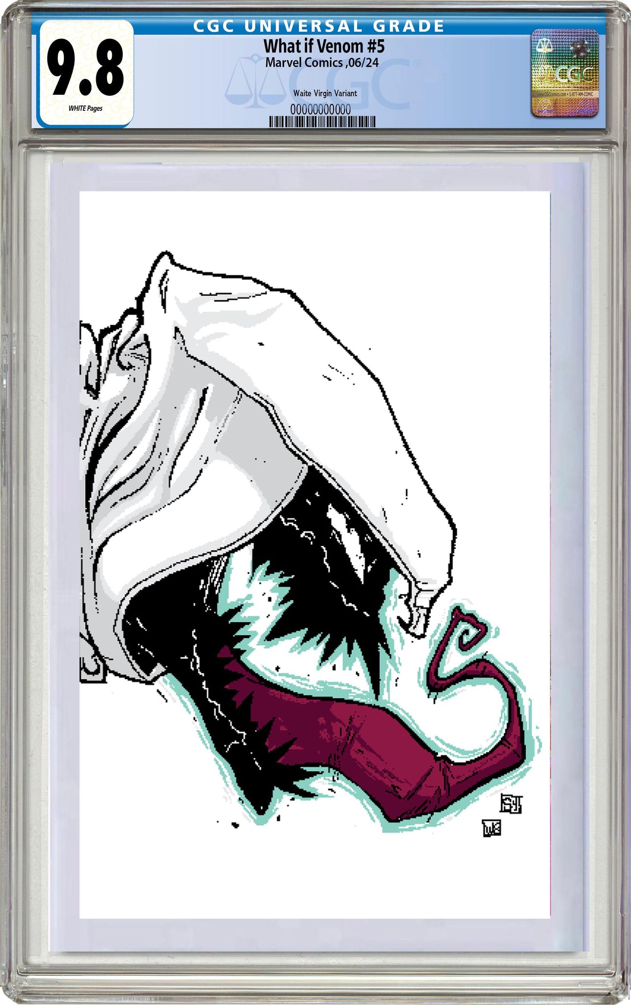 WHAT IF VENOM #5 | Matthew Waite Skottie Young Homage Variant