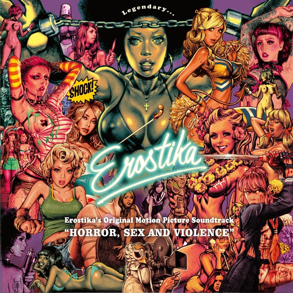 Horror, Sex & Violence (Original Soundtrack) - Pink Splatter Vinyl [LP]