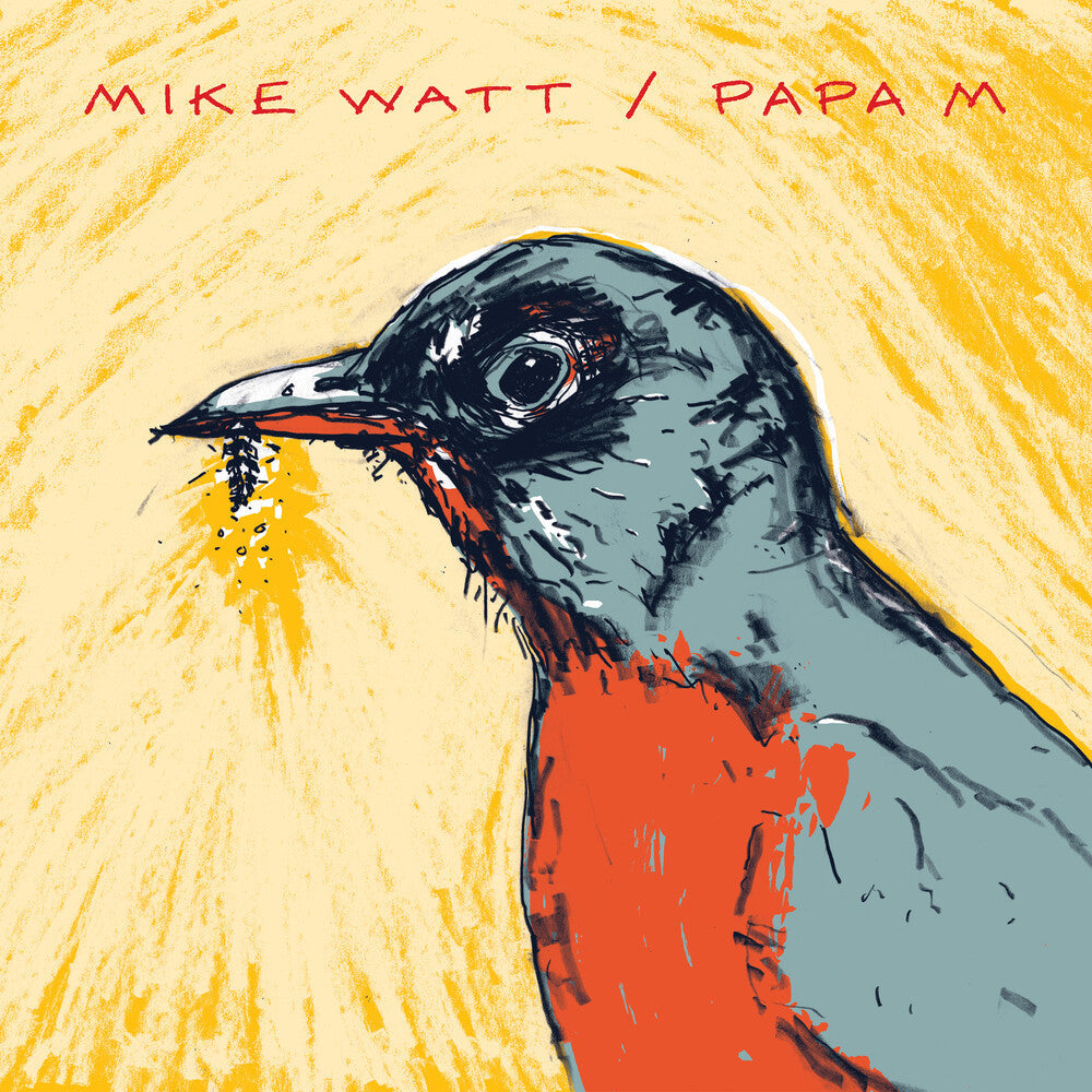 Mike Watt // Papa M - Red Opaque [Colored Vinyl] [Limited Edition]