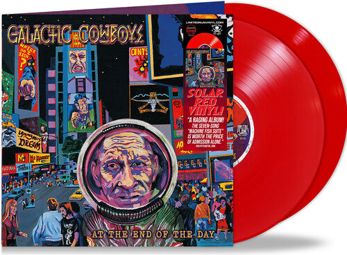 Galactic Cowboys - At The End Of The Day (Limited Edition RedColored Vinyl)