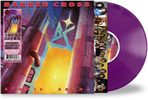 Barren Cross - Atomic Arena (Limited Edition Purple Colored Vinyl)