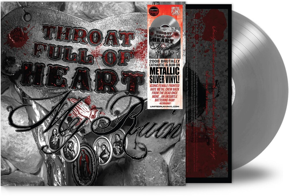Throat Full Of Heart - Silver [Colored Vinyl] [Limited Edition] (Slv)