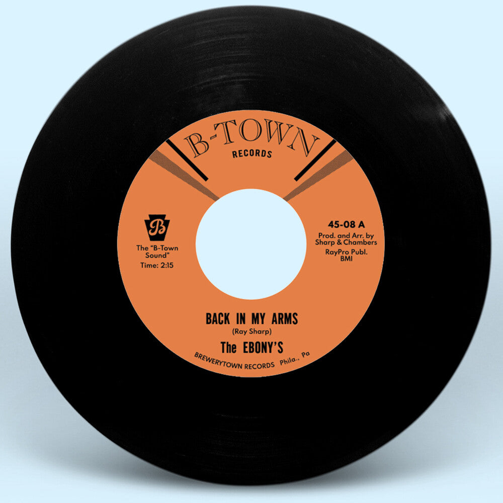 Back In My Arms b/w I Can't Help But Love You [7inch Single]