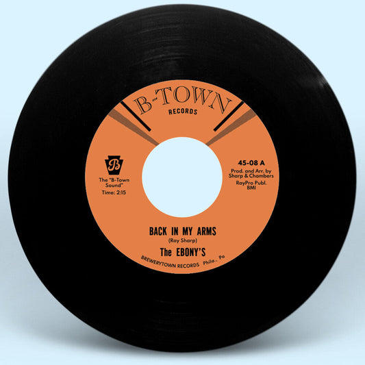 Back In My Arms b/w I Can't Help But Love You [7inch Single]