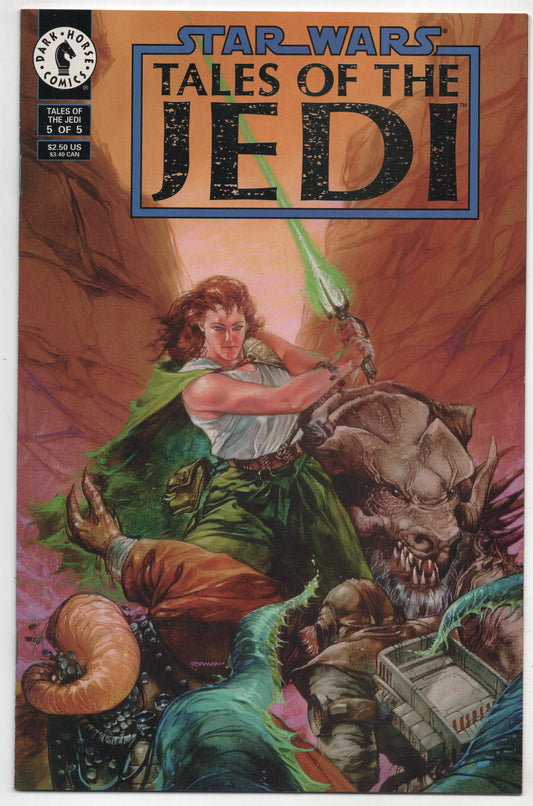 Star Wars Tales Of The Jedi 5 A Dark Horse 1994 NM Dave Dorman