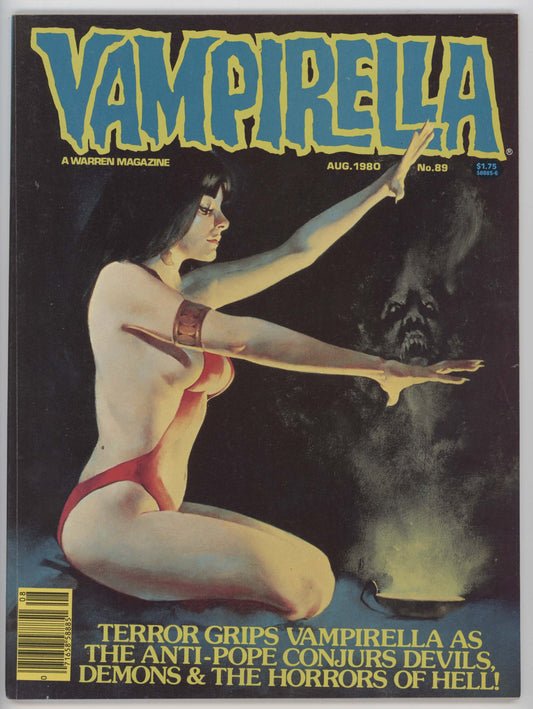 Vampirella 89 Warren 1980 VF Enrich Torres GGA Magazine