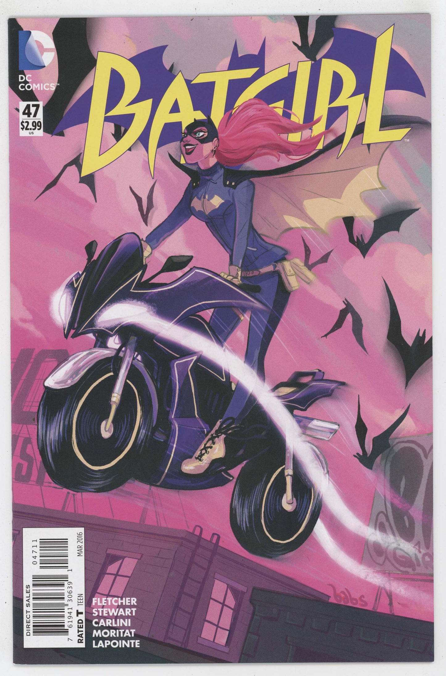 Batgirl 47 DC 2016 NM New 52 Babs Tarr Cameron Stewart GGA