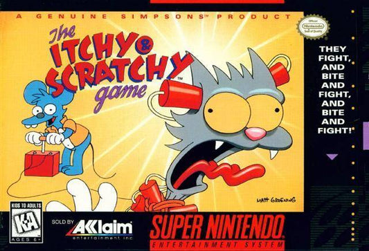 The Itchy and Scratchy Game (Super Nintendo)