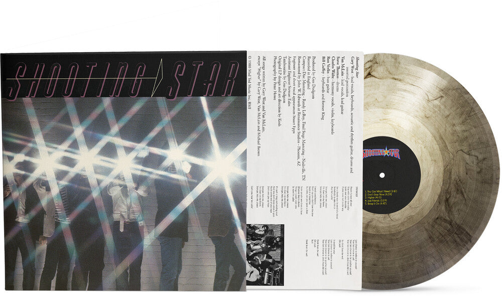 Shooting Star - Natural Clear & Black Marble (Blk) [LP]