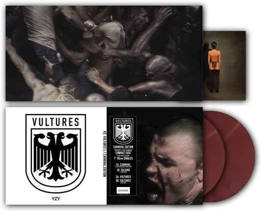 Vultures 1 - Carnival Maroon Vinyl Edition (W/Cd) [7" Vinyl]