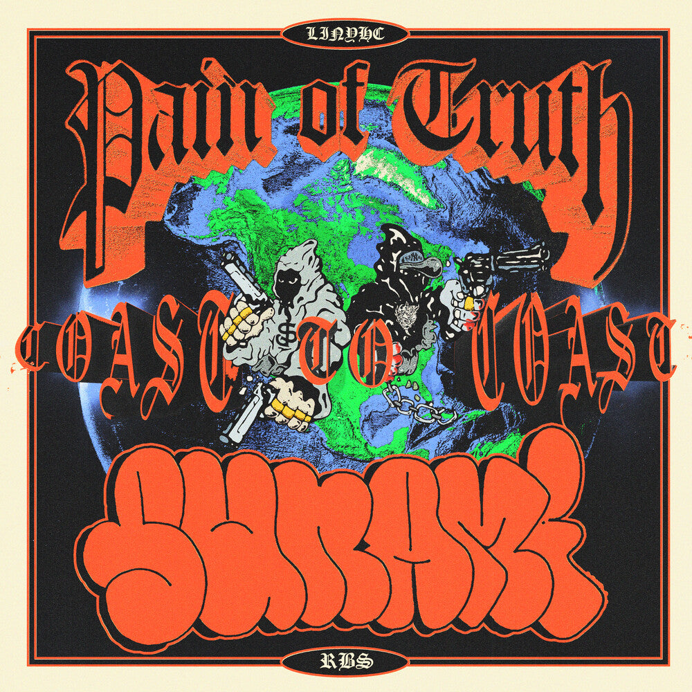 Coast To Coast Split [Half Blue / Half Doublemint Green w/ Silk Screened B Side]
