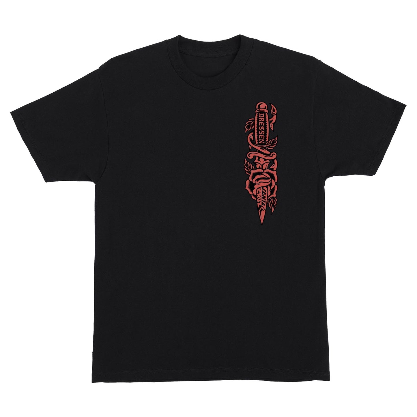 SANTA CRUZ DRESSEN ROSE DAGGER OPUS T-SHIRT