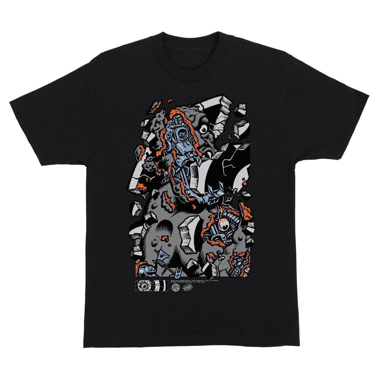 Santa Cruz Roskopp Macro Front T-Shirt