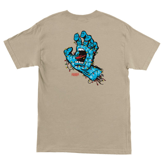 SANTA CRUZ x STRANGER THINGS SCREAMING LIGHTS T-SHIRT