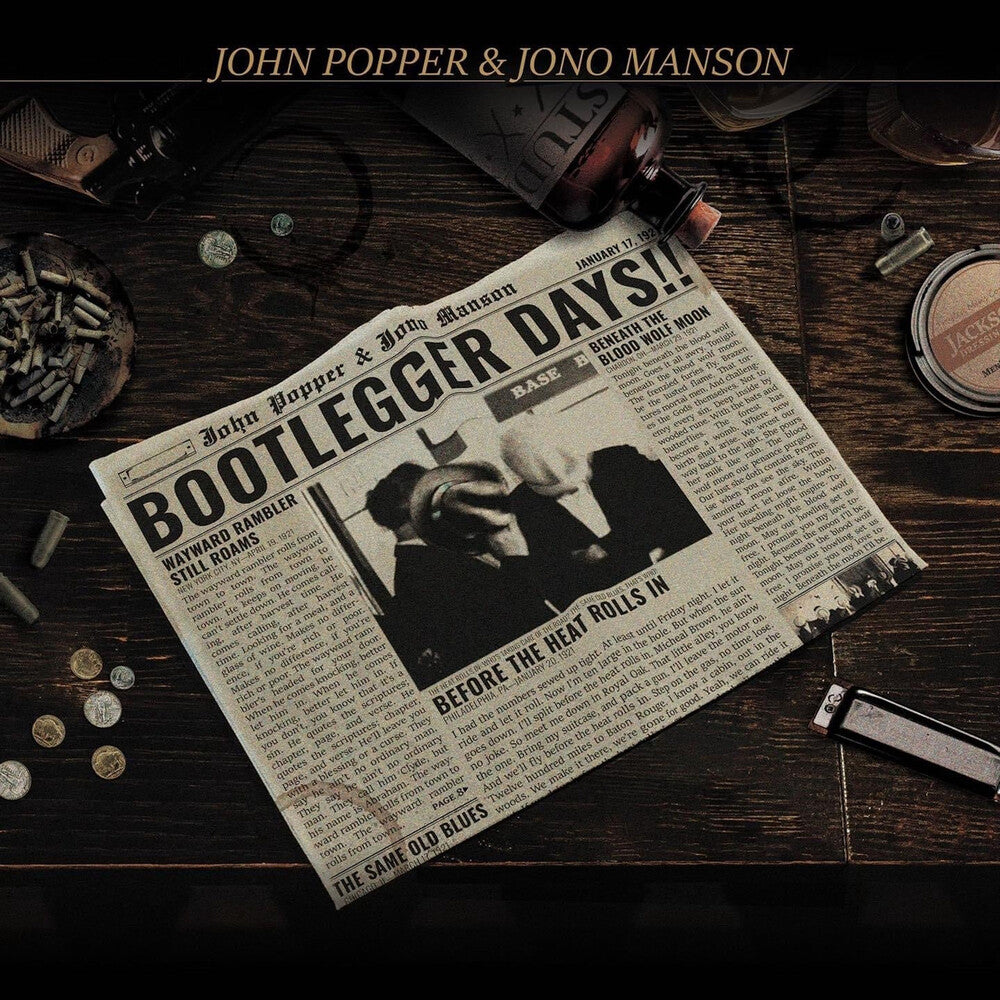 John Popper - Bootlegger Days [Colored Vinyl] (Gol)