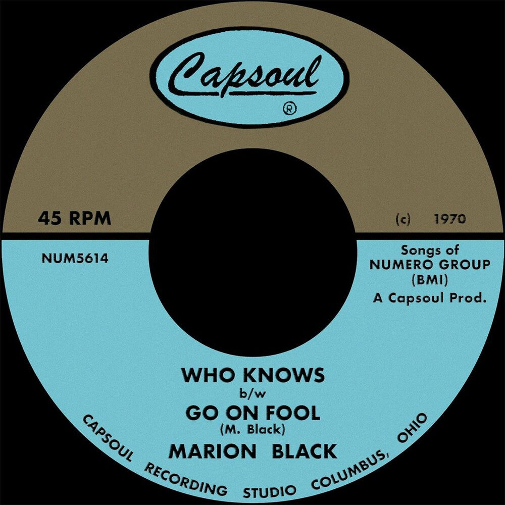 Go on Fool B/W Who Knows. [7" Vinyl]
