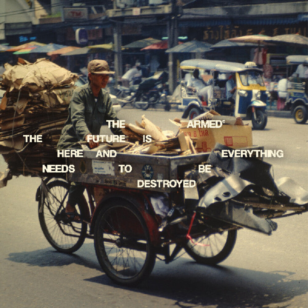 THE FUTURE IS HERE AND EVERYTHING NEEDS TO BE DESTROYED [Indie Exclusive Cloudy w/ Yellow/Pink/Green Splatter Vinyl]
