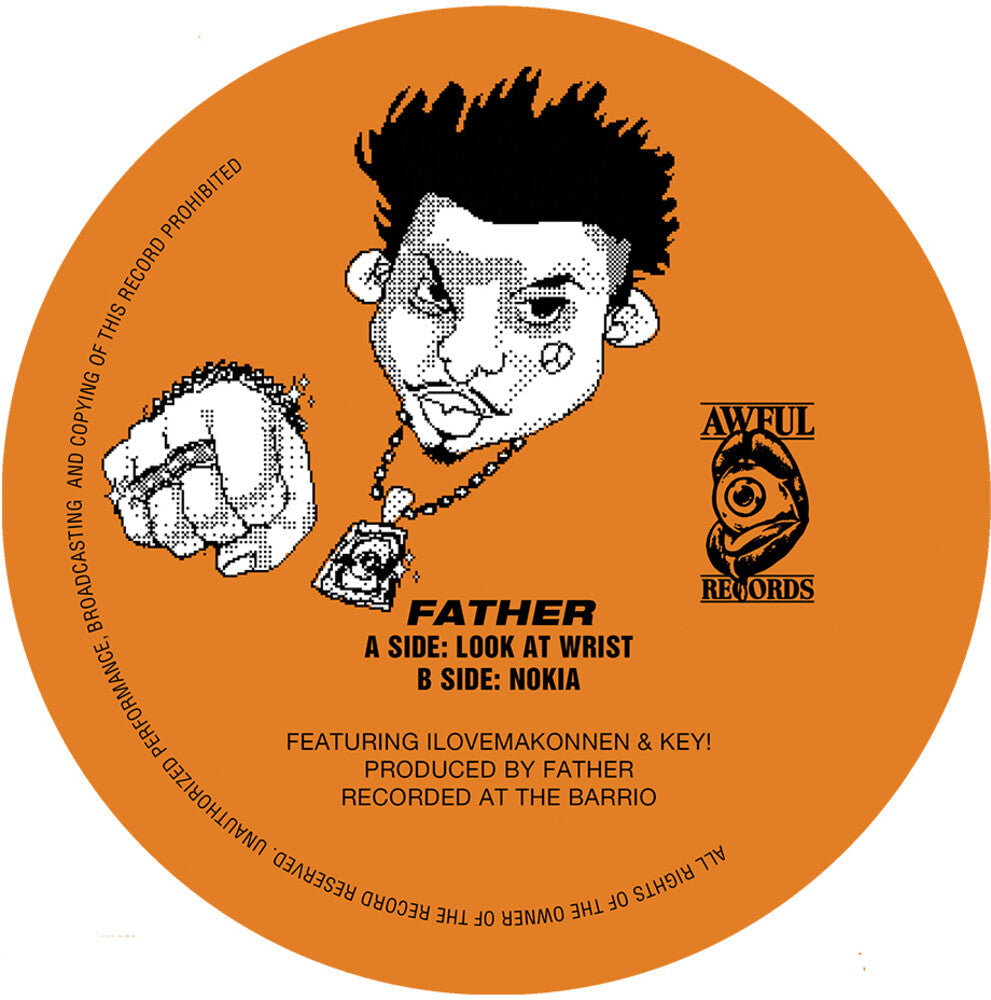 Look At Wrist b/w Nokia [Picture disc featuring unique artwork on each side.]