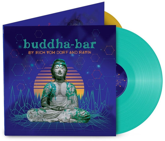Buddha Bar: By Rich Vom Dorf & Ravin / Various - Aqua & Gold Vinyl [LP]