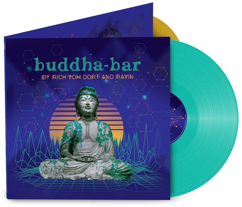 Buddha Bar: By Rich Vom Dorf & Ravin / Various - Buddha Bar: By Rich Vom Dorf & Ravin / Various - Aqua & Gold Vinyl [LP]