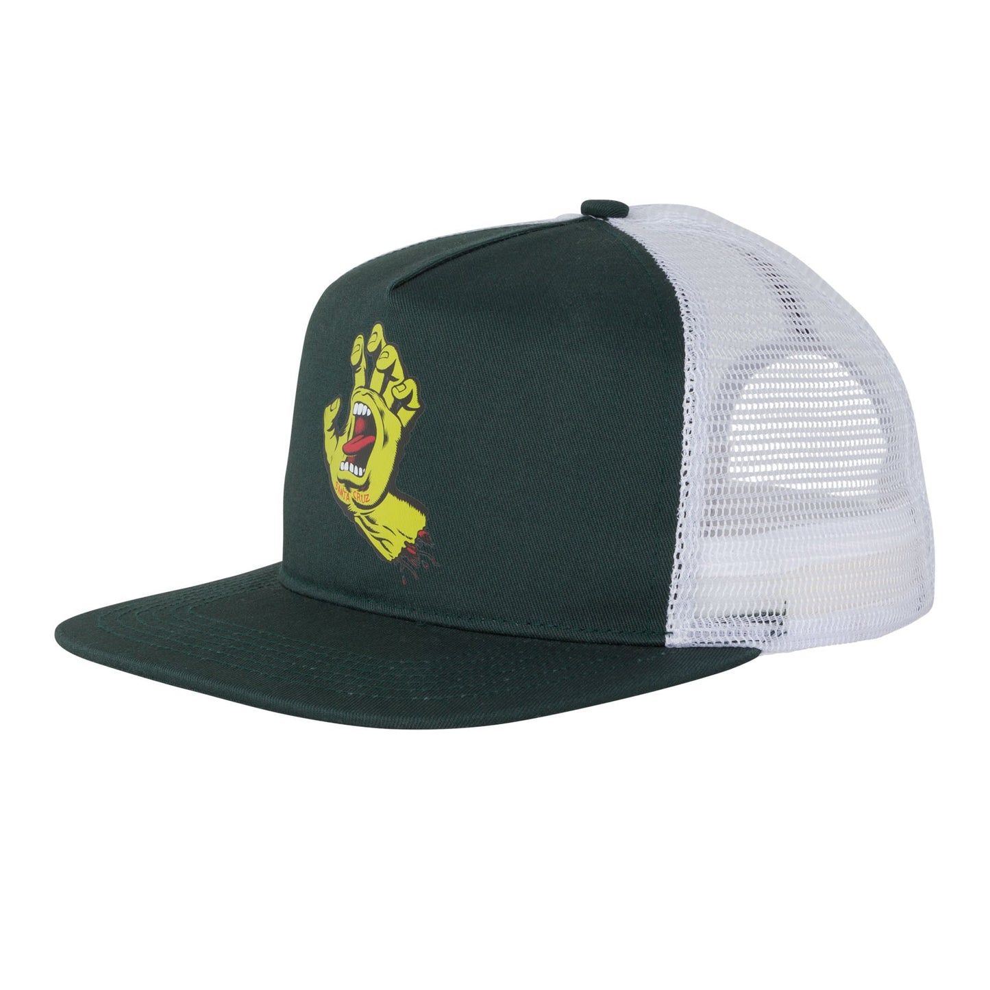 Santa Cruz Screaming Hand Front Mesh Trucker High Profile Hat