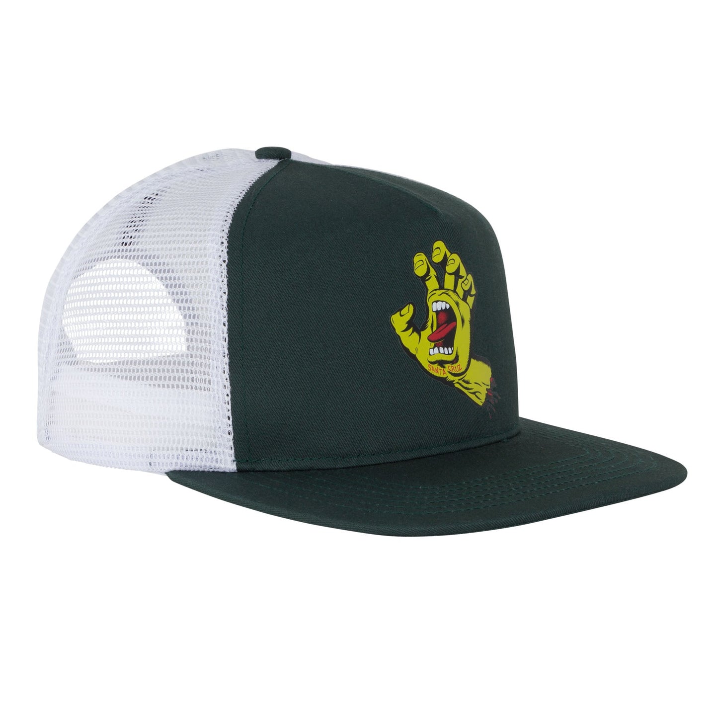 Santa Cruz Screaming Hand Front Mesh Trucker High Profile Hat