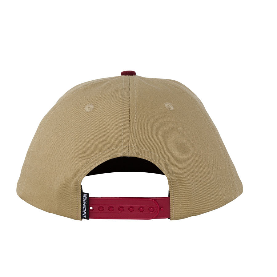 Independent B/C Groundwork Snapback Mid Profile Hat