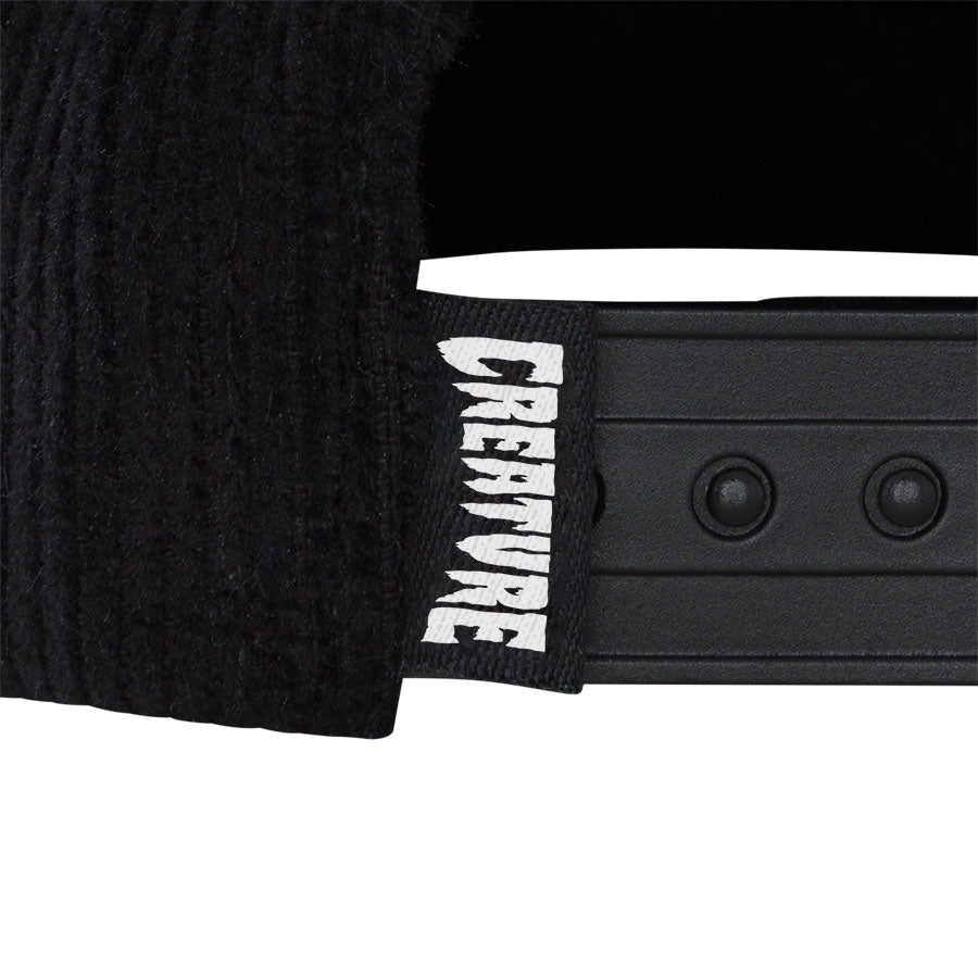 Creature Contrast Snapback Mid Profile Hat