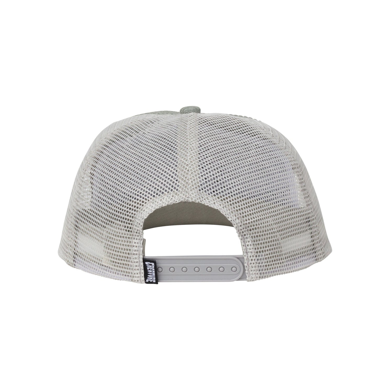 Creature Bonehead Flame Mesh Mid Profile Trucker Hat