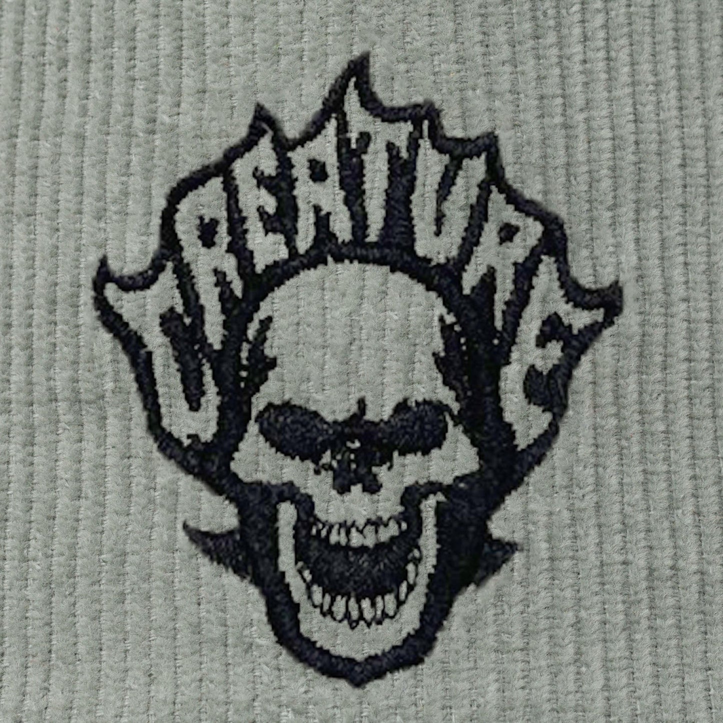 Creature Bonehead Flame Mesh Mid Profile Trucker Hat