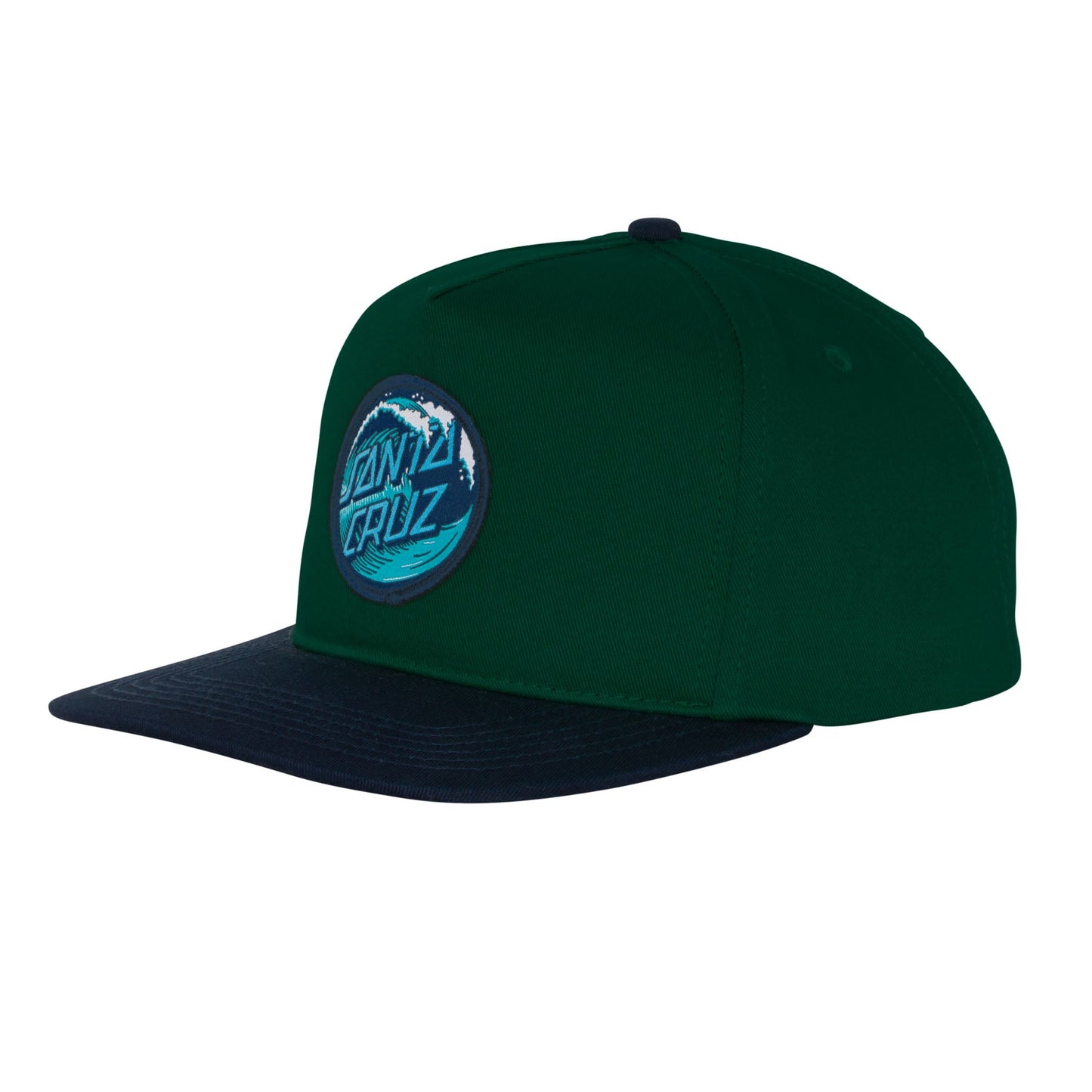 Santa Cruz Wave Dot Snapback Mid Profile Hat