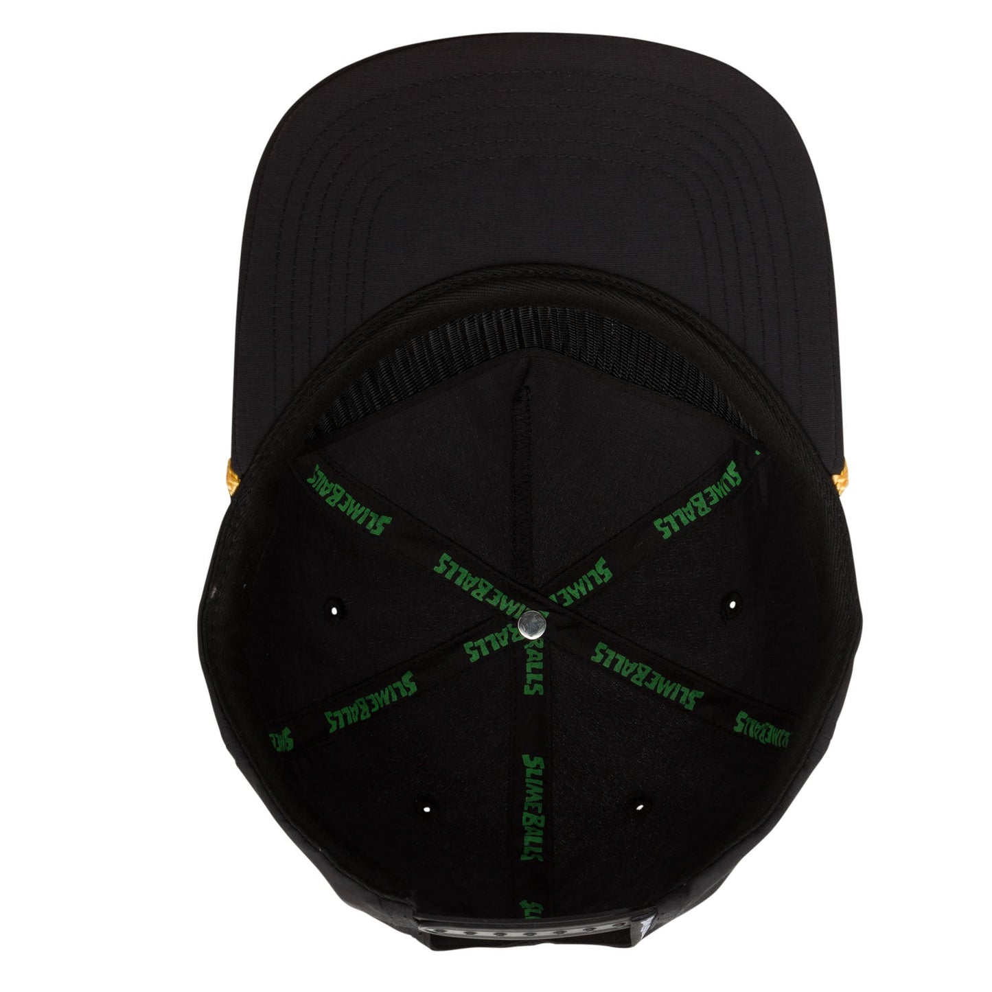 Slime Balls Vomit Snapback Mid Profile Hat