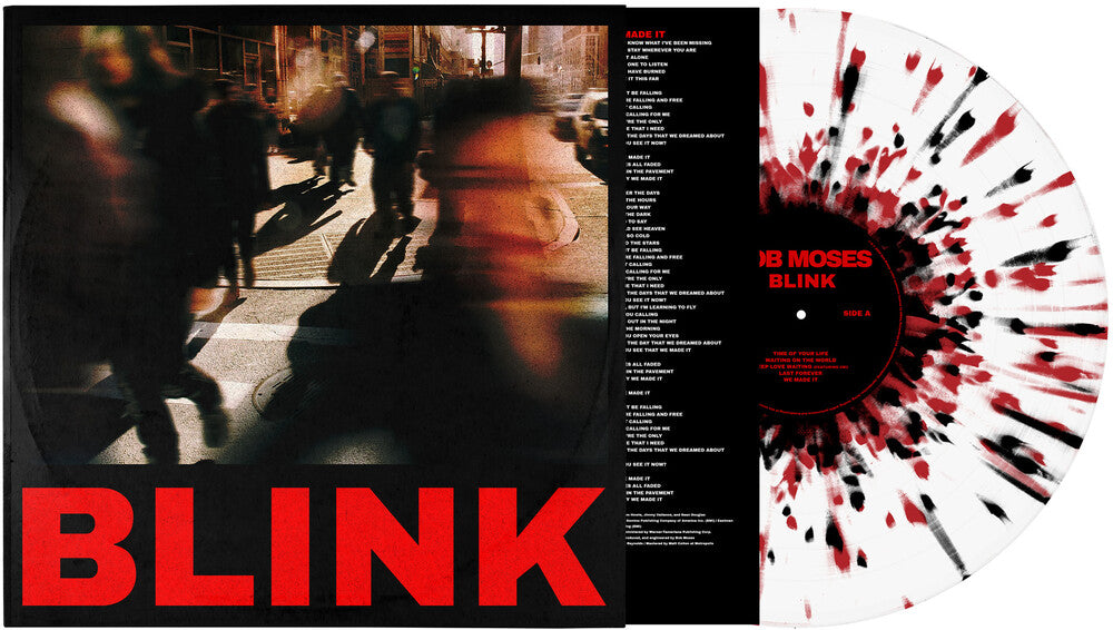 BLINK	 [Indie Exclusive Clear with Red + Black Splatter Vinyl]