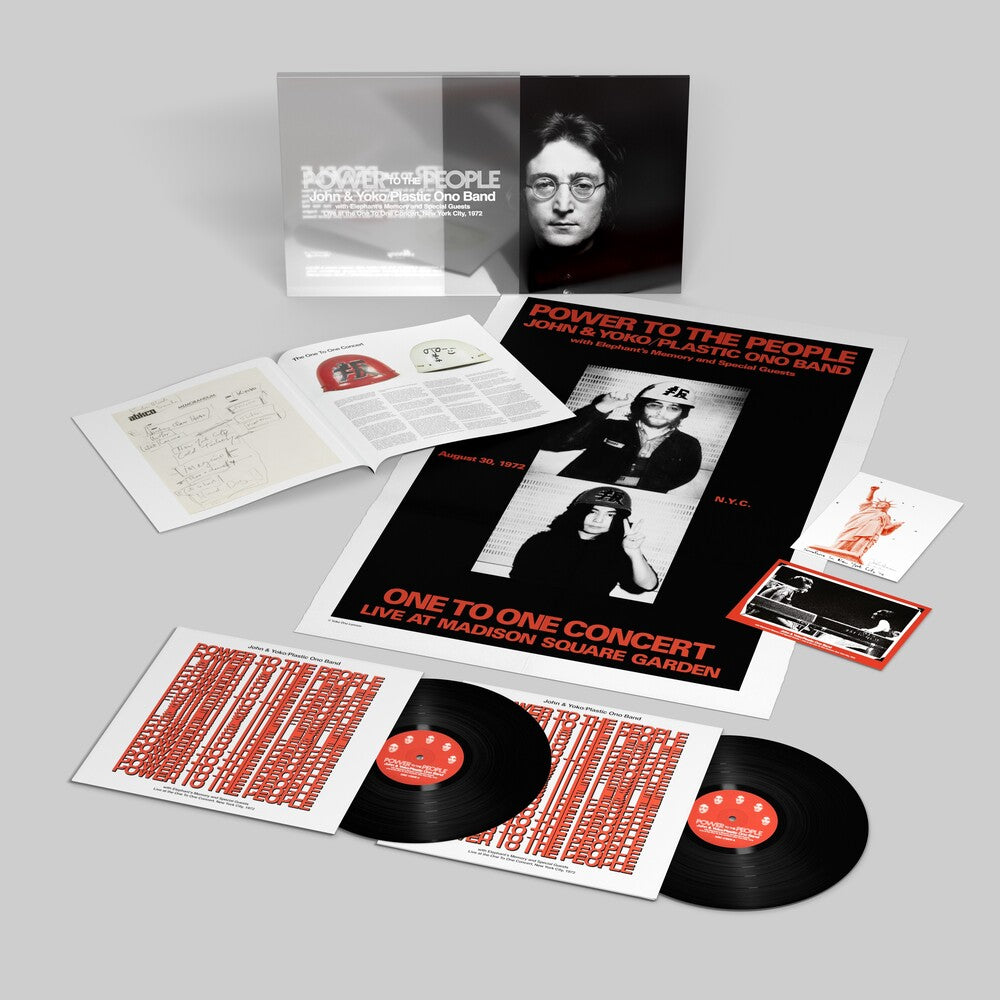 John Lennon, Plastic Ono Band - Power To The People: Live at the One To One Concert [2 180g LP]
