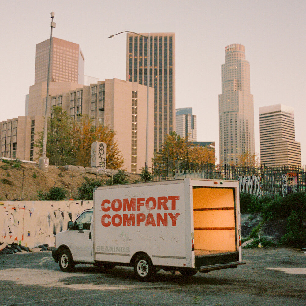 Comfort Company [Indie Exclusive Half Baby Pink / Half Red w/ white splatter LP]