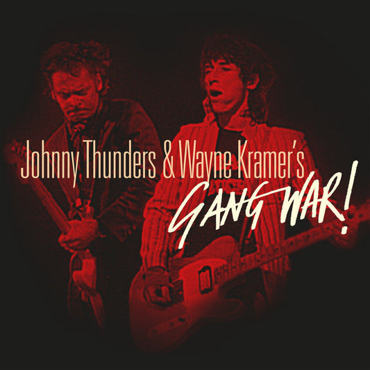 Johnny Thunders  / Kramer,Wayne - Gang War (Blk) [Clear Vinyl] (Red) (Spla)