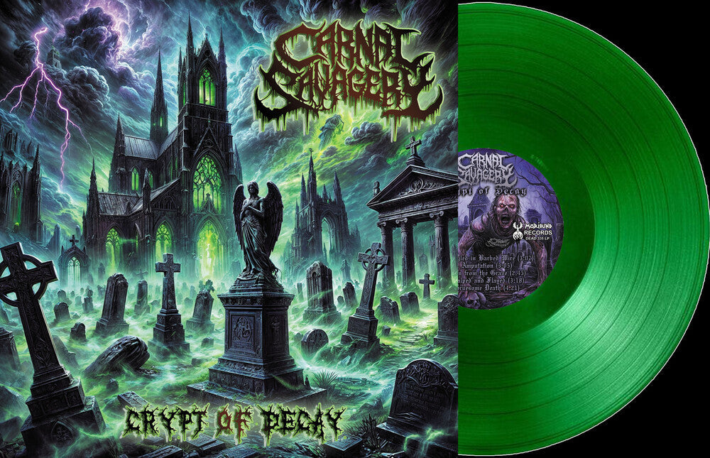 Crypt Of Decay [Clear Cemetery Green]