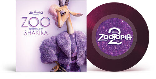 Shakira - Zoo (From Zootopia 2) (Limited Edition Purple Translucent Glitter 7" Vinyl)