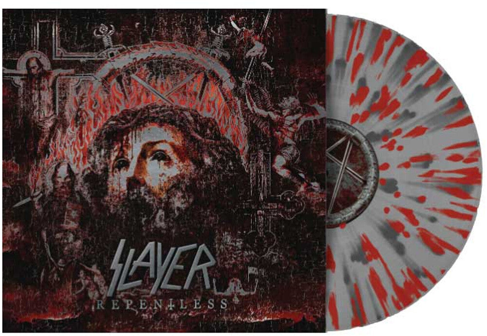 Repentless [Indie Exclusive Clear Silver Red Splatter]