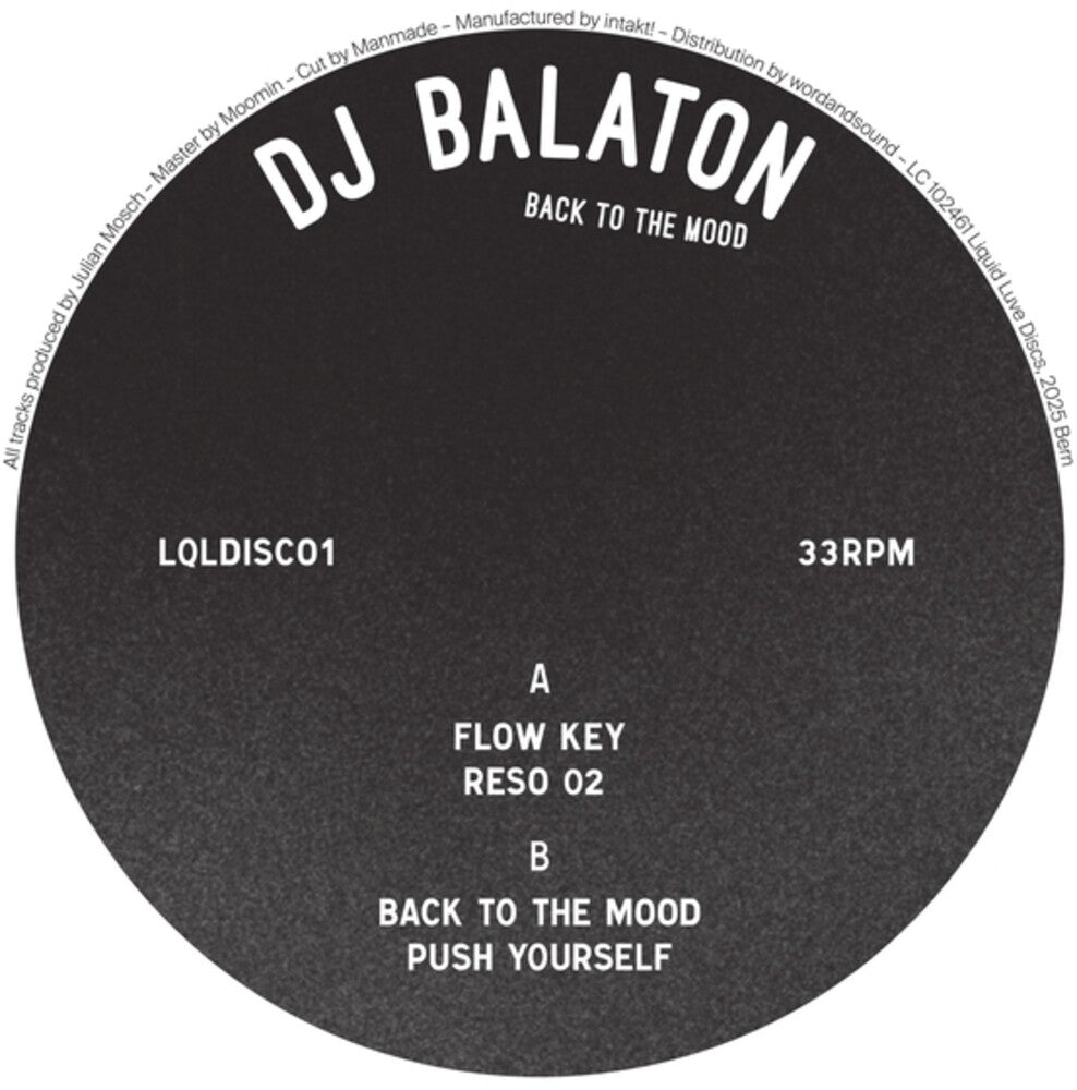 Back To The Mood (Ep) [12" Vinyl]