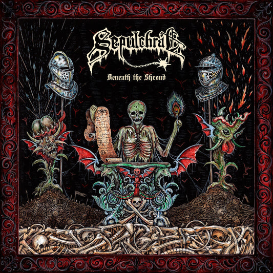 Beneath The Shroud [Clear Vinyl] (Red)
