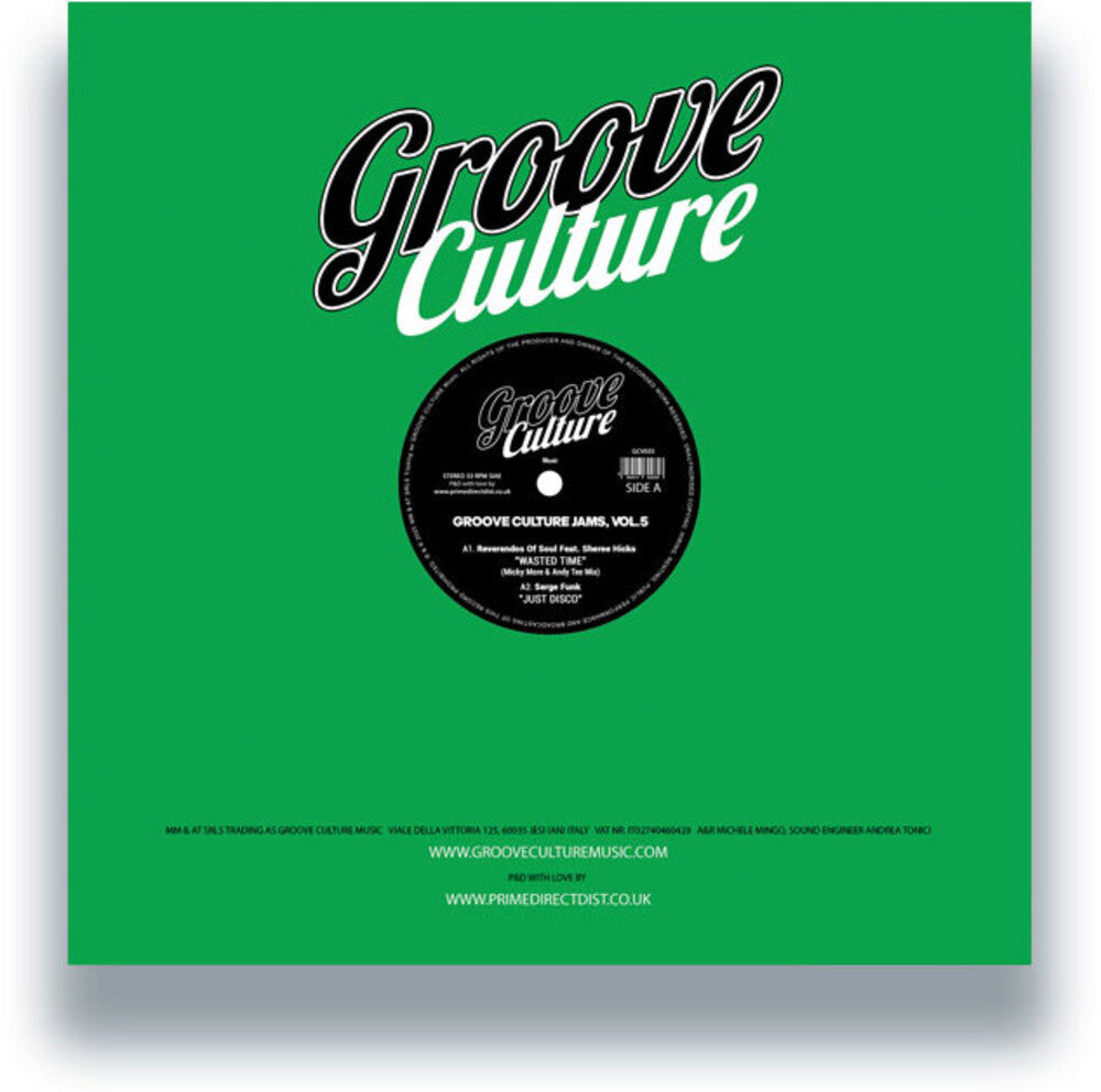 Groove Culture Jams Vol. 5 / Various [12" Vinyl]