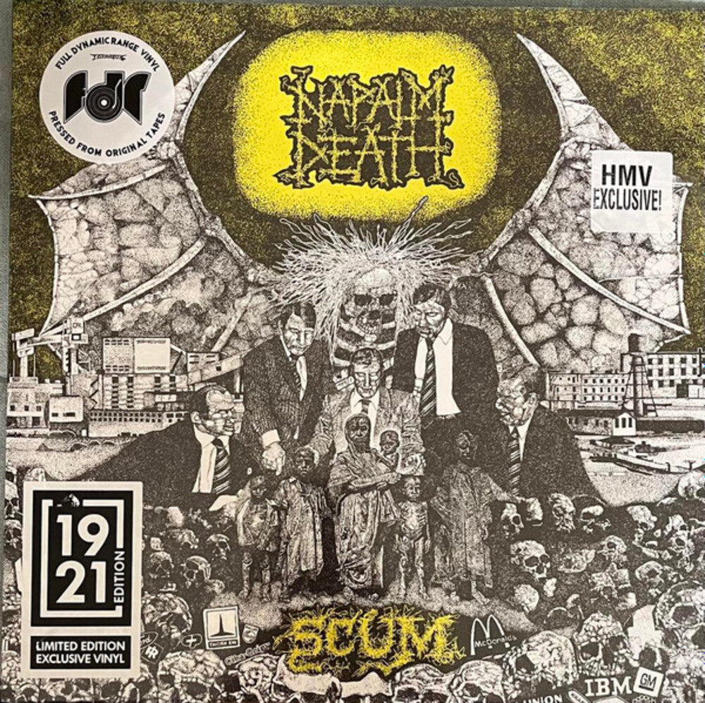 Napalm Death - Scum - White Vinyl [Colored Vinyl] (Wht) (Uk)