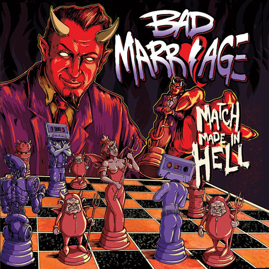 Bad Marriage - Match Made In Hell - Blood Moon [Colored Vinyl] (Gate)