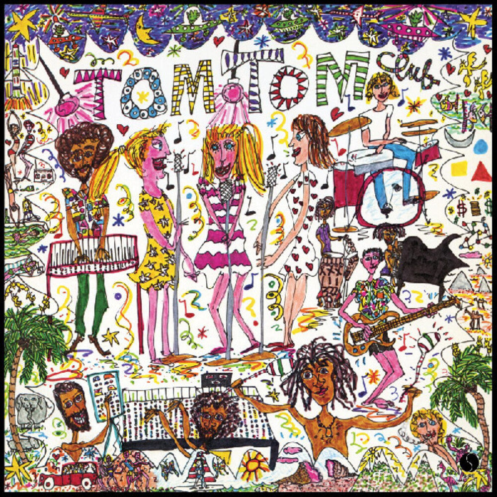Tom Tom Club [Clear Green Pink White Splatter] (Anniversary)