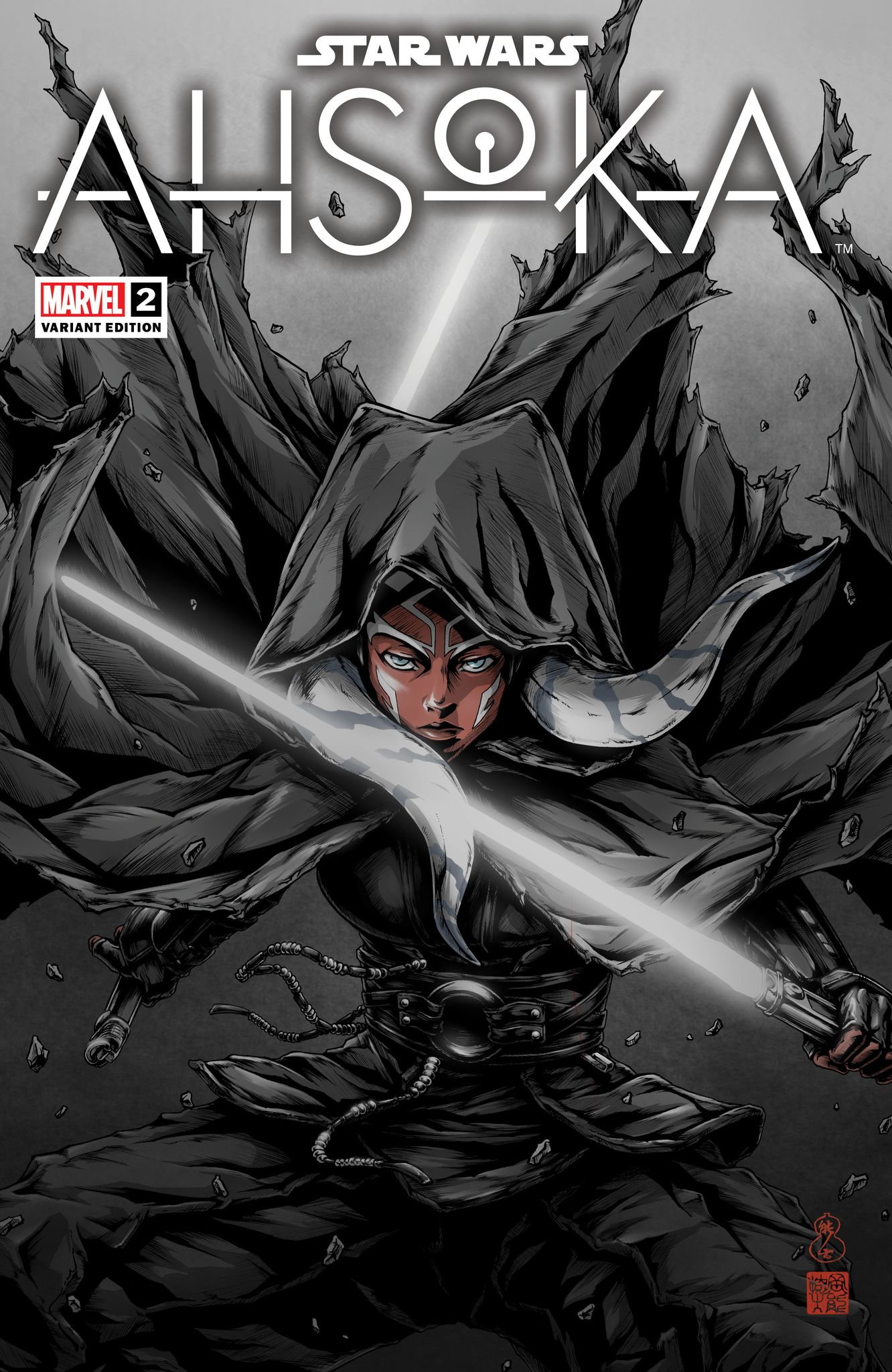 STAR WARS AHSOKA #2 | TAKASHI OKAZAKI LIMITED EDITION | RABBIT COMICS