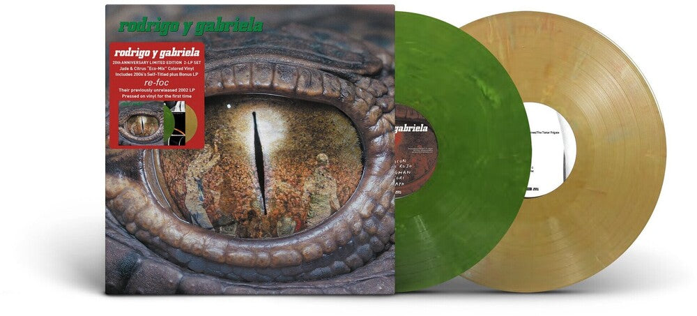 Rodrigo Y Gabriela with bonus disc Re-Foc (20th Anniversary Edition) [Jade & Citrus Colored Vinyl]