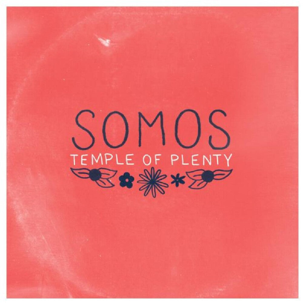Temple Of Plenty - Red & Sea Glass Blue Splash [LP]